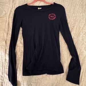 Hollister long sleeve top size small